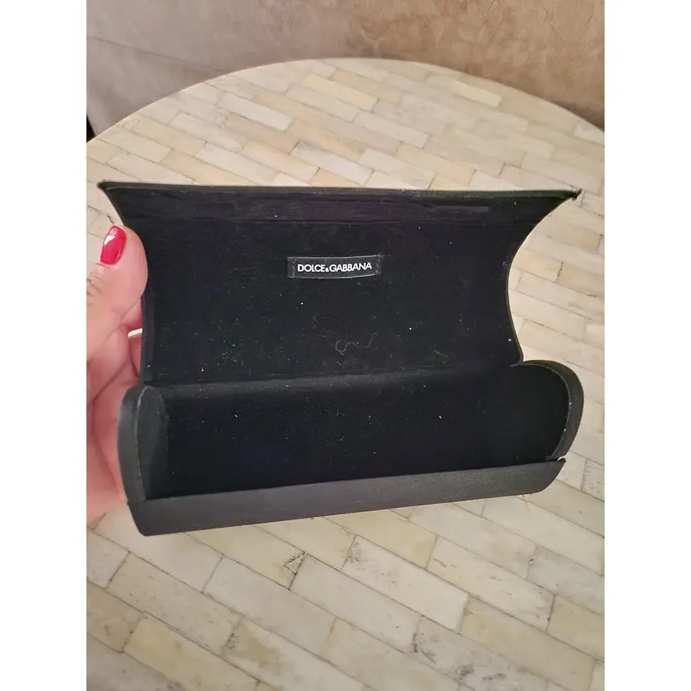 Dolce & Gabbana eyeglasses or sunglasses case EMPTY